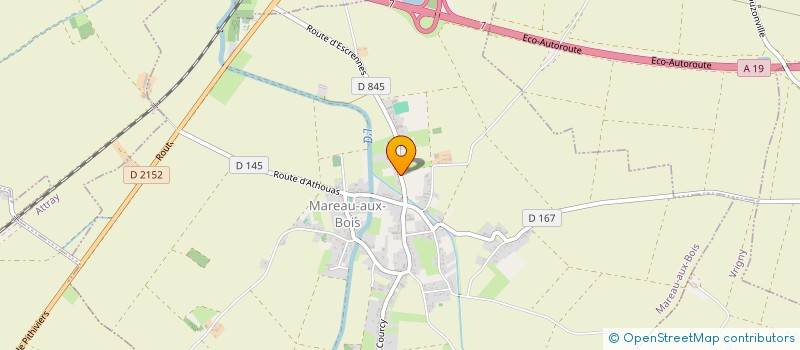 localisation de l'entreprise S.E.N.D à MAREAU-AUX-BOIS