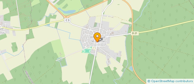 localisation de l'entreprise S.E. NETSYSTEMES SARL  VILLENEUVE-LE-COMTE