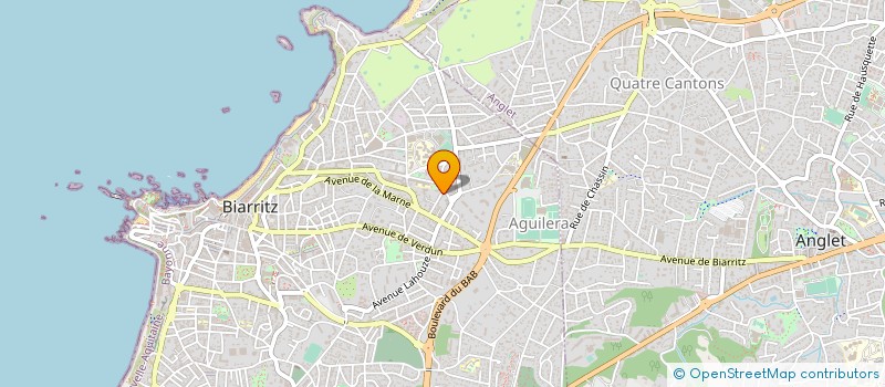 localisation de l'entreprise S E P A L à BIARRITZ