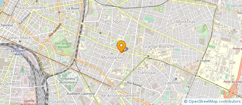 localisation de l'entreprise S.E.P.C à LYON