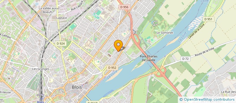 localisation de l'entreprise S E P E M E P  BLOIS