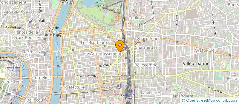 localisation de l'entreprise S.E.P.G.L. (SOCIETE D'EDITION DE PRESSSE GRATUITE LYONNAISE)  LYON