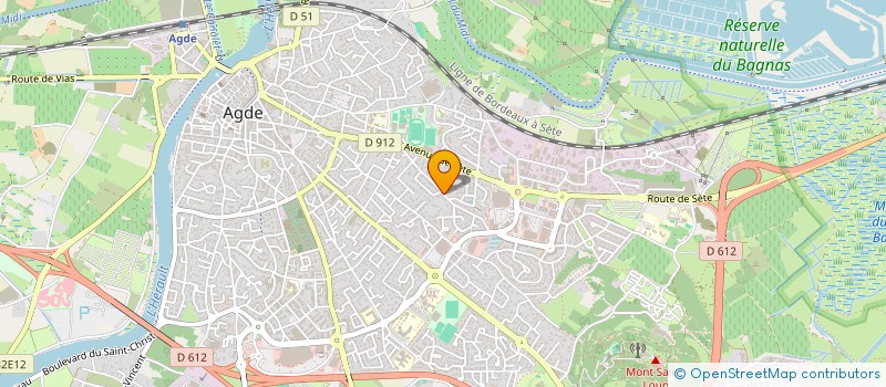 localisation de l'entreprise S.E.P & M.P 34 à AGDE