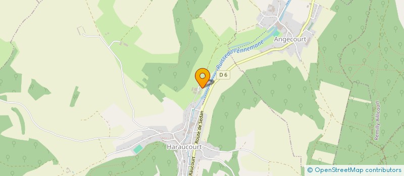 localisation de l'entreprise S.E.P. SOCIETE D'EXTRUSION ET DE PLASTIFICATION  HARAUCOURT