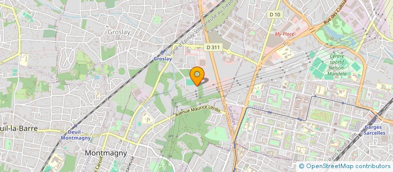 localisation de l'entreprise S.E.R.97 (EMBALLAG RECUPERATION) à GROSLAY