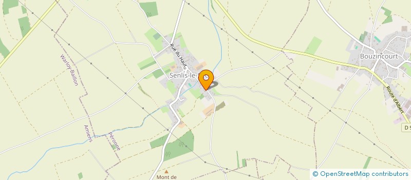 localisation de l'entreprise S.E.R.A.M.I.  SENLIS-LE-SEC