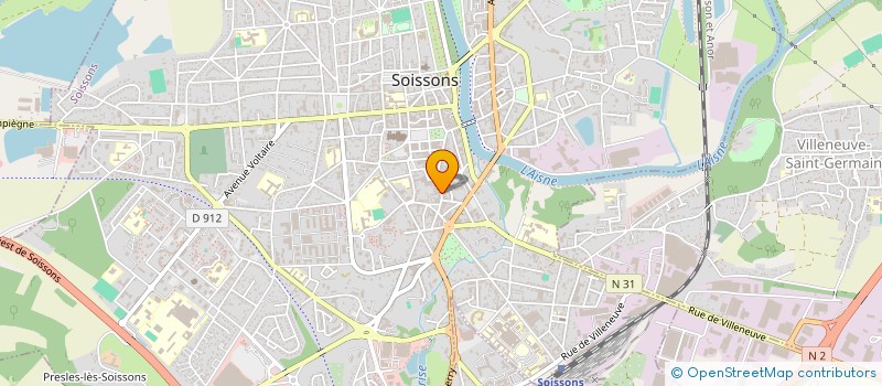 localisation de l'entreprise S E R I à SOISSONS