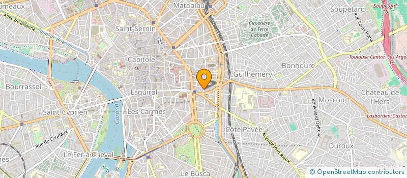 localisation de l'entreprise S.E.R.IM. à TOULOUSE