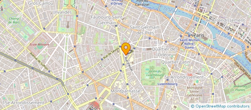 localisation de l'entreprise S E R M A P à PARIS