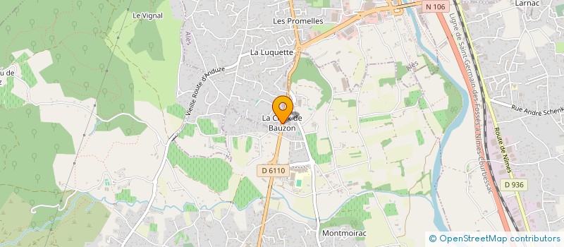 localisation de l'entreprise S.E.R.M. INGENIERIE à SAINT-CHRISTOL-LEZ-ALES