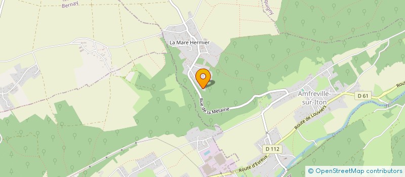 localisation de l'entreprise S E R  VILLAGE  AMFREVILLE-SUR-ITON