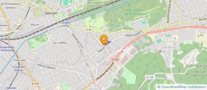 localisation de l'entreprise S.E.S à LIVRY-GARGAN