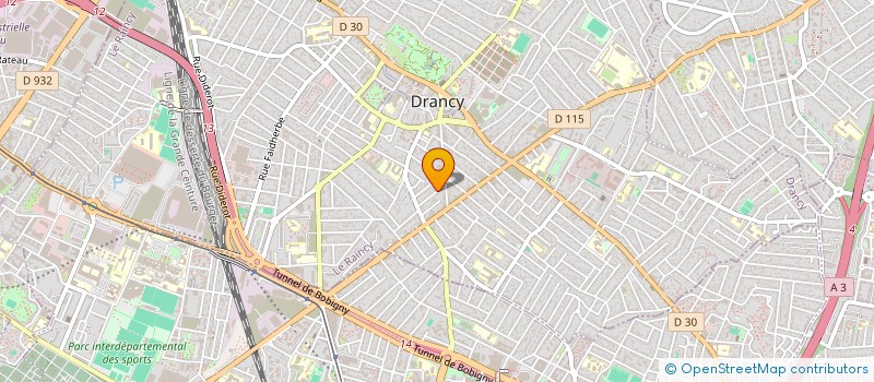 localisation de l'entreprise S.E.S.P. SOC EUROPEENNE SCE PLUS à DRANCY