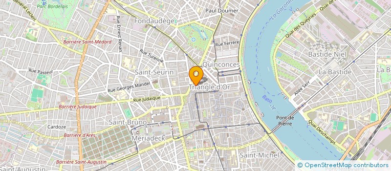 localisation de l'entreprise S.E.SECURITE à BORDEAUX