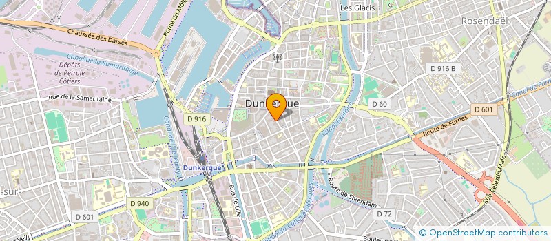 localisation de l'entreprise S.E SERVICES à DUNKERQUE