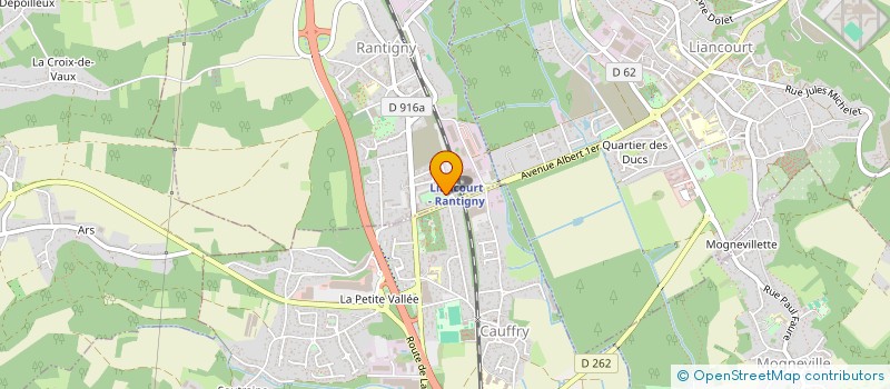 localisation de l'entreprise S.E. SERVICES  RANTIGNY