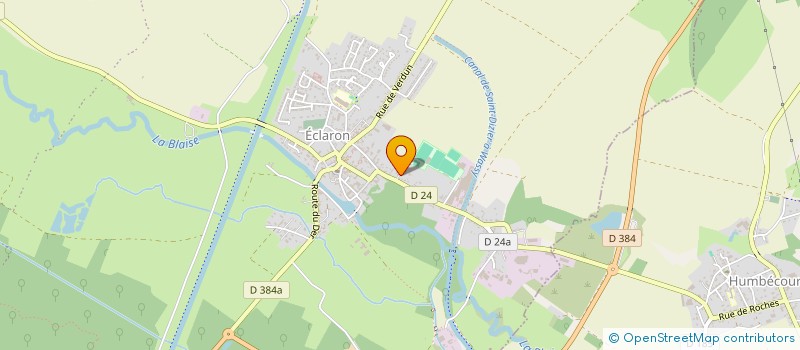 localisation de l'entreprise S.E.T. BAT à ECLARON-BRAUCOURT-SAINTE-LIVIERE