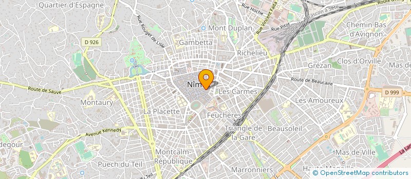 localisation de l'entreprise S E T C N à NIMES