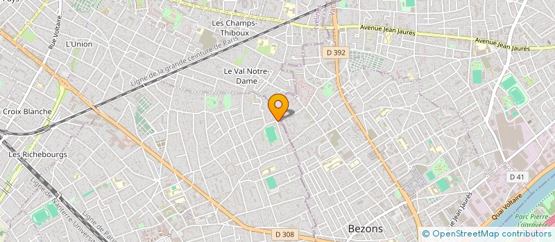 localisation de l'entreprise S E T C O à HOUILLES