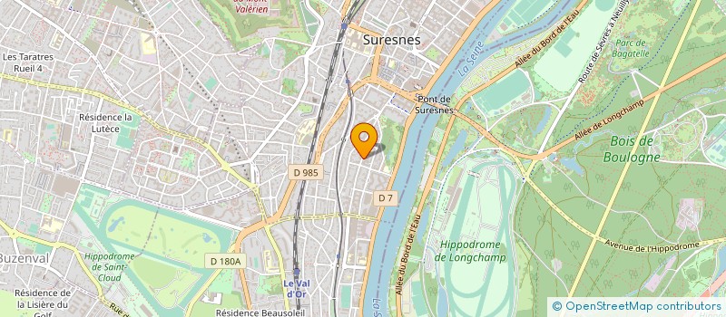 localisation de l'entreprise S E T E M I à SURESNES