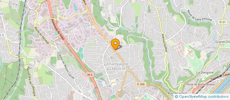 localisation de l'entreprise S.E.THI  CHAMPAGNE-AU-MONT-D'OR