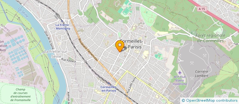 localisation de l'entreprise S E V D I à CORMEILLES-EN-PARISIS