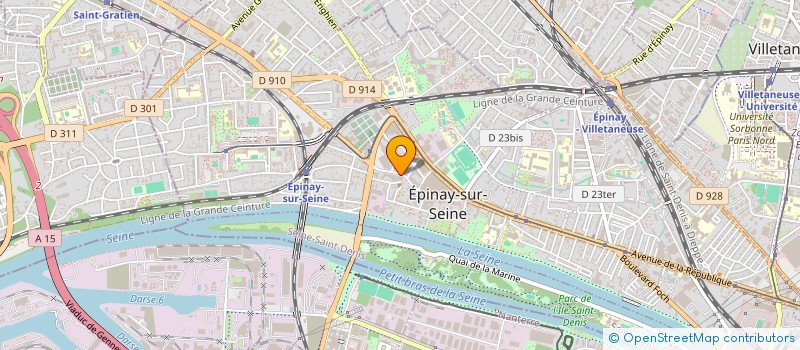 localisation de l'entreprise S.E.V.E. à EPINAY SUR SEINE