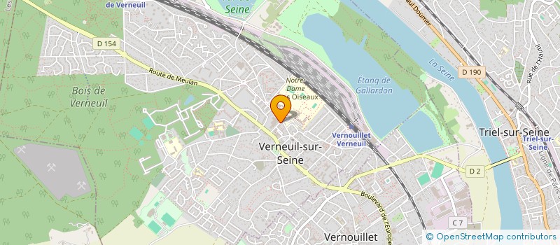 localisation de l'entreprise S-ECO  VERNEUIL-SUR-SEINE