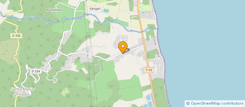 localisation de l'entreprise S-ELEC à SANTA-MARIA-POGGIO