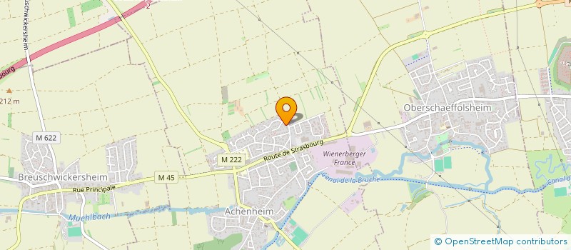 localisation de l'entreprise S'ELSASSISCHE KABARET  ACHENHEIM