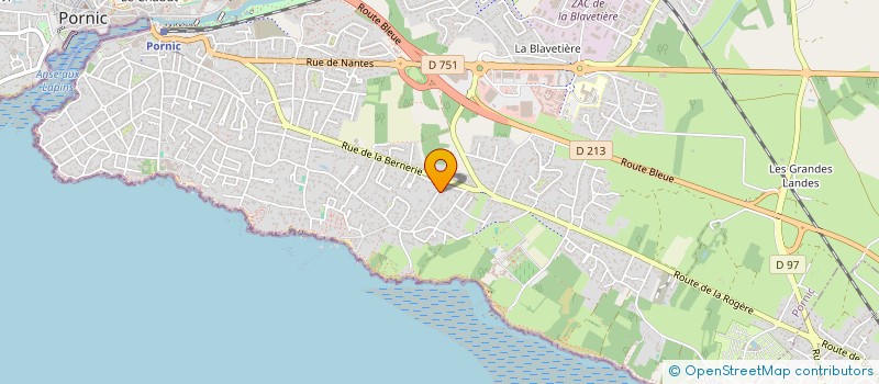 localisation de l'entreprise S-ENCE à PORNIC
