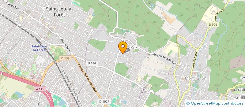 localisation de l'entreprise S'ENTENDRE à SAINT-PRIX