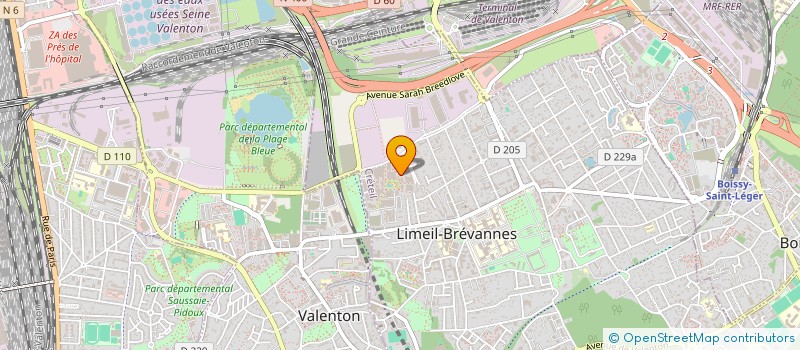 localisation de l'entreprise S'ENTRAIDER POUR AVANCER!!! à LIMEIL-BREVANNES