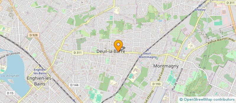 localisation de l'entreprise S EPANOUIR à DEUIL-LA-BARRE
