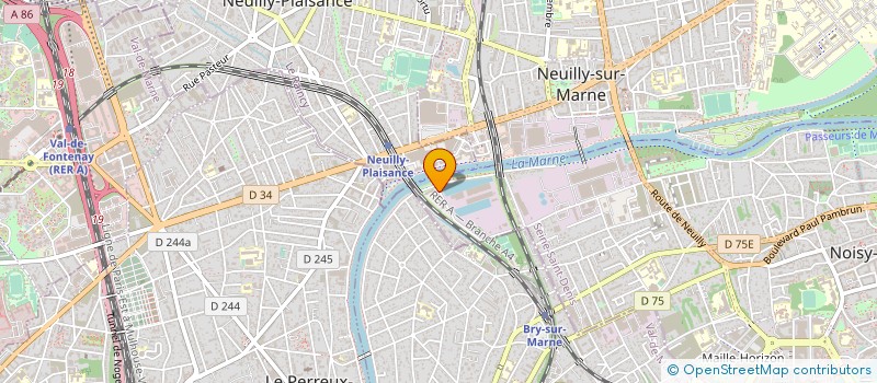 localisation de l'entreprise S'EPANOUIR AUTREMENT à NOISY-LE-GRAND