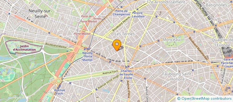 localisation de l'entreprise S ET CO SARL à PARIS