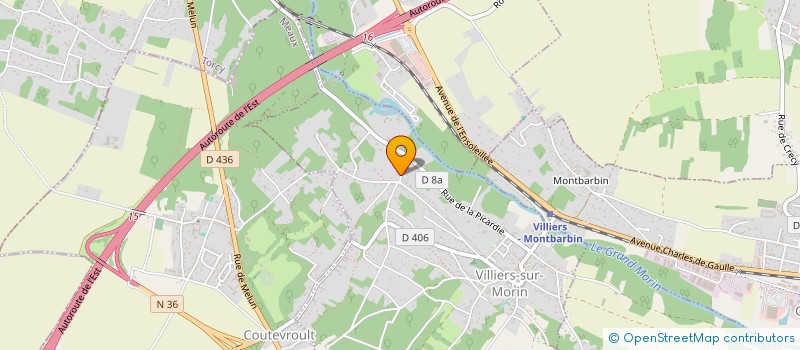 localisation de l'entreprise S ET D DISTRIBUTION  VILLIERS-SUR-MORIN