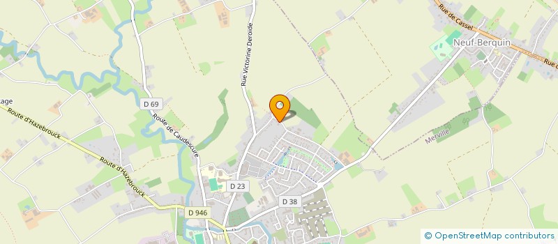 localisation de l'entreprise S ET F  MERVILLE