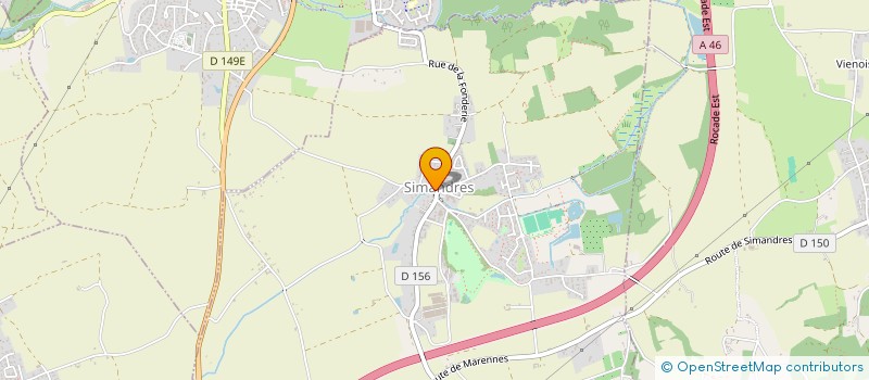localisation de l'entreprise S ET N CONSTRUCTION à SEREZIN-DU-RHONE