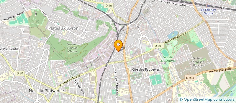 localisation de l'entreprise S ET R ASSURANCES à NEUILLY-SUR-MARNE