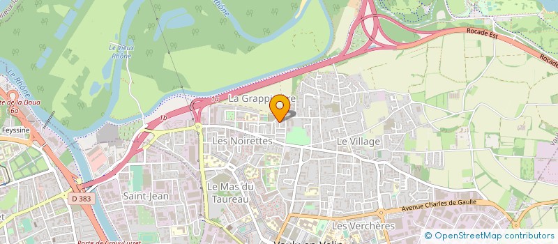 localisation de l'entreprise S ET S  VAULX-EN-VELIN