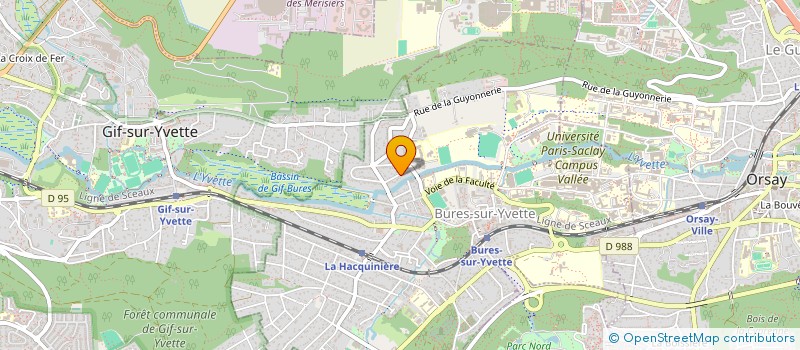 localisation de l'entreprise S ET S BOURDET à BURES-SUR-YVETTE