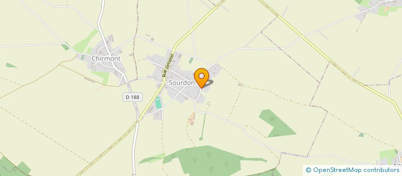 localisation de l'entreprise S-F  SOURDON