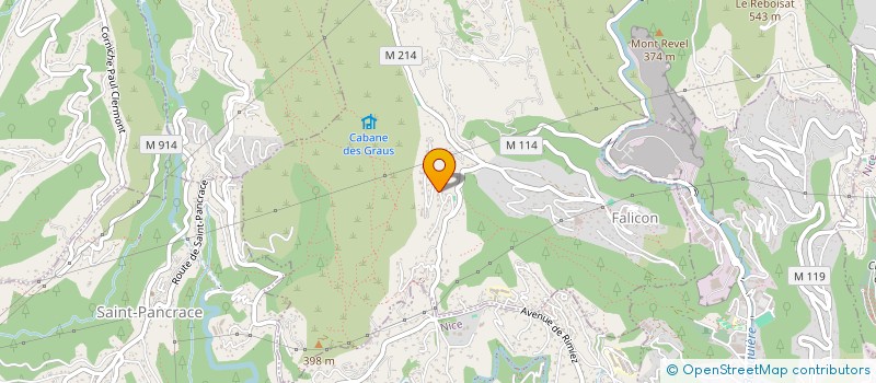 localisation de l'entreprise S F  FALICON