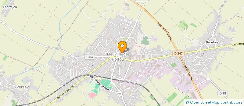 localisation de l'entreprise S.F.A.L  NEUVILLE-DE-POITOU