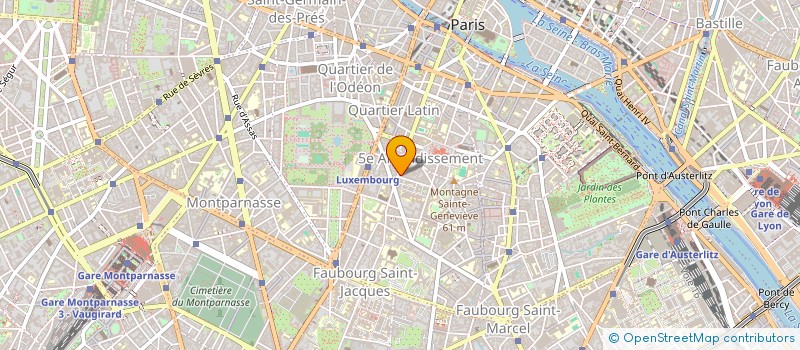 localisation de l'entreprise S.F.A.P.P.S. à PARIS