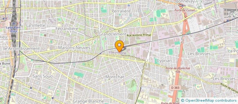 localisation de l'entreprise S.F.A. SERVICES FERMETURES AUTOMATIQUES à VILLEURBANNE