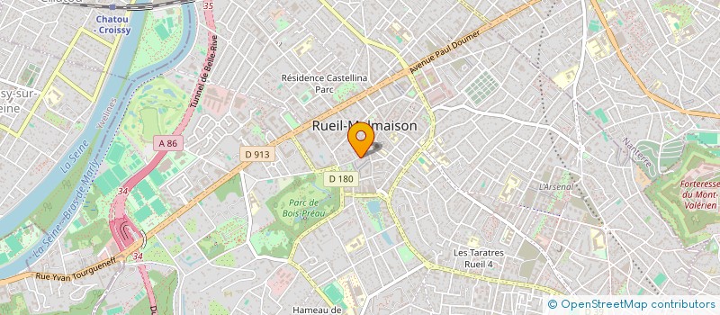 localisation de l'entreprise S.F.B.E. à RUEIL-MALMAISON