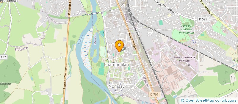 localisation de l'entreprise S F BAT  BOBIGNY