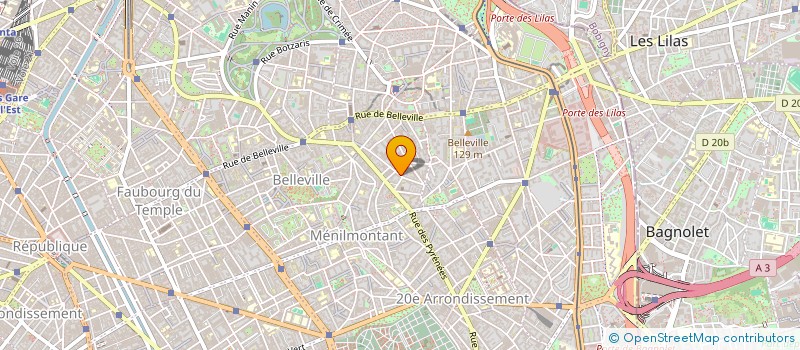 localisation de l'entreprise S.F.C.I. à PARIS